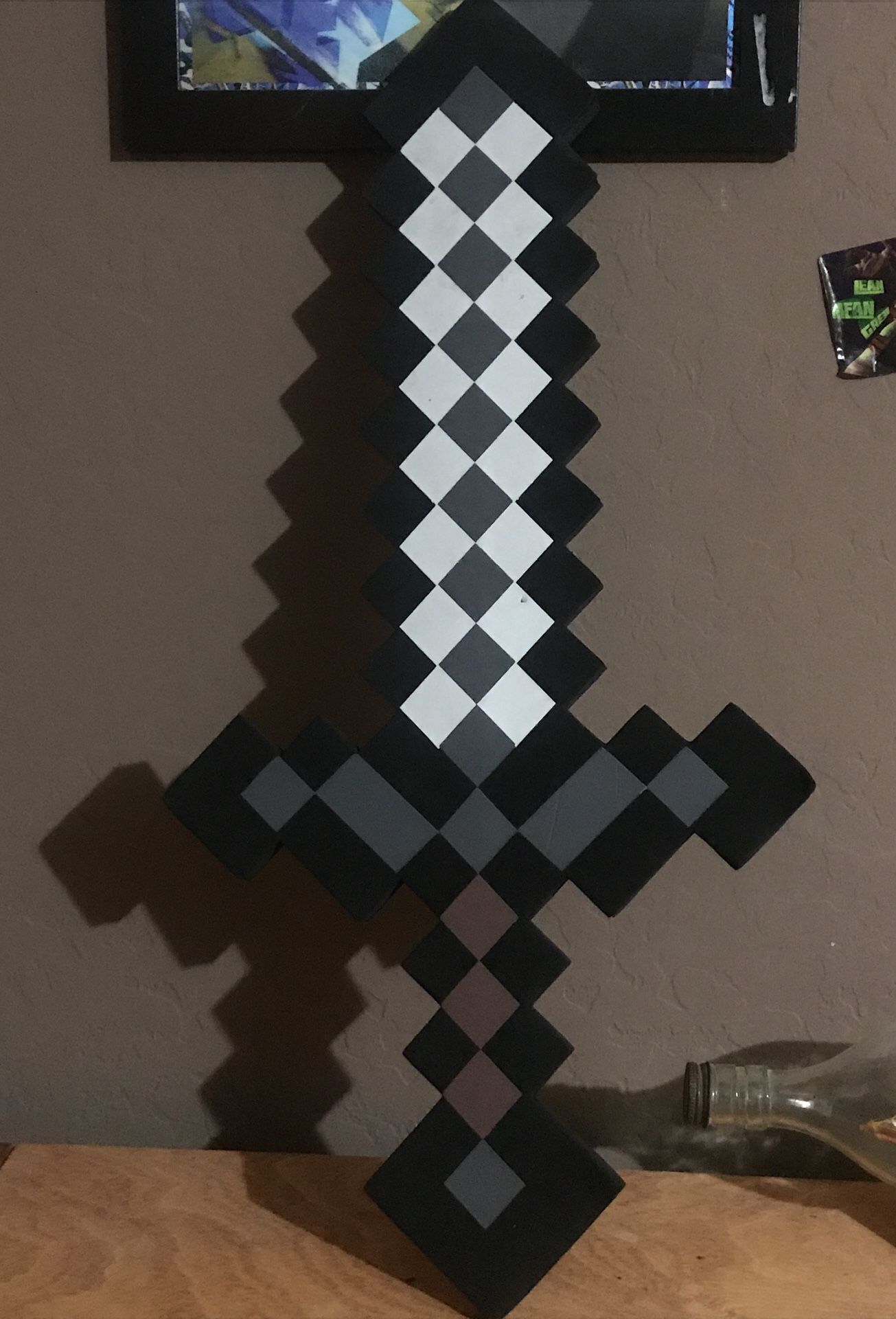 Iron Minecraft sword