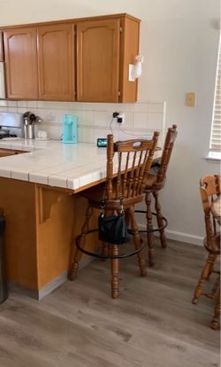 Antique bar stools