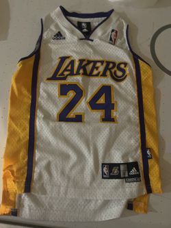 White Kobe Bryant Jersey S