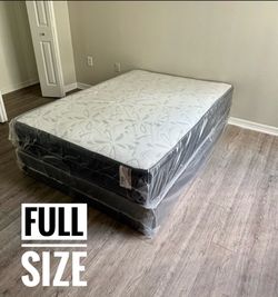 Full Hybrid Mattress Set $169 | Brand New