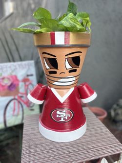 49ers Garden Flower Pot