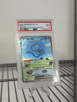 Mew ex 232/091,( bubble mew) PSA 9