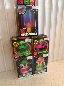 Needoh Penguin, Glow Lantern, Nice-sicle