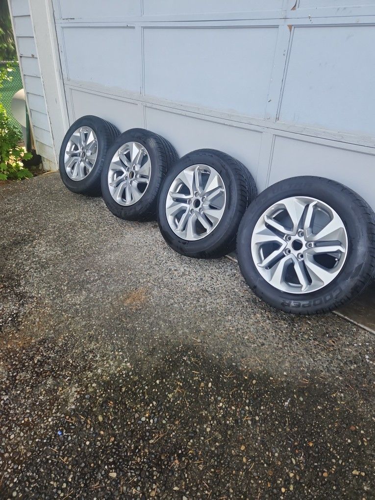 17" Rims And Tires