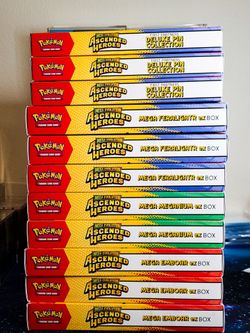 Brand New Ascended Heroes Mega Ex Boxes!