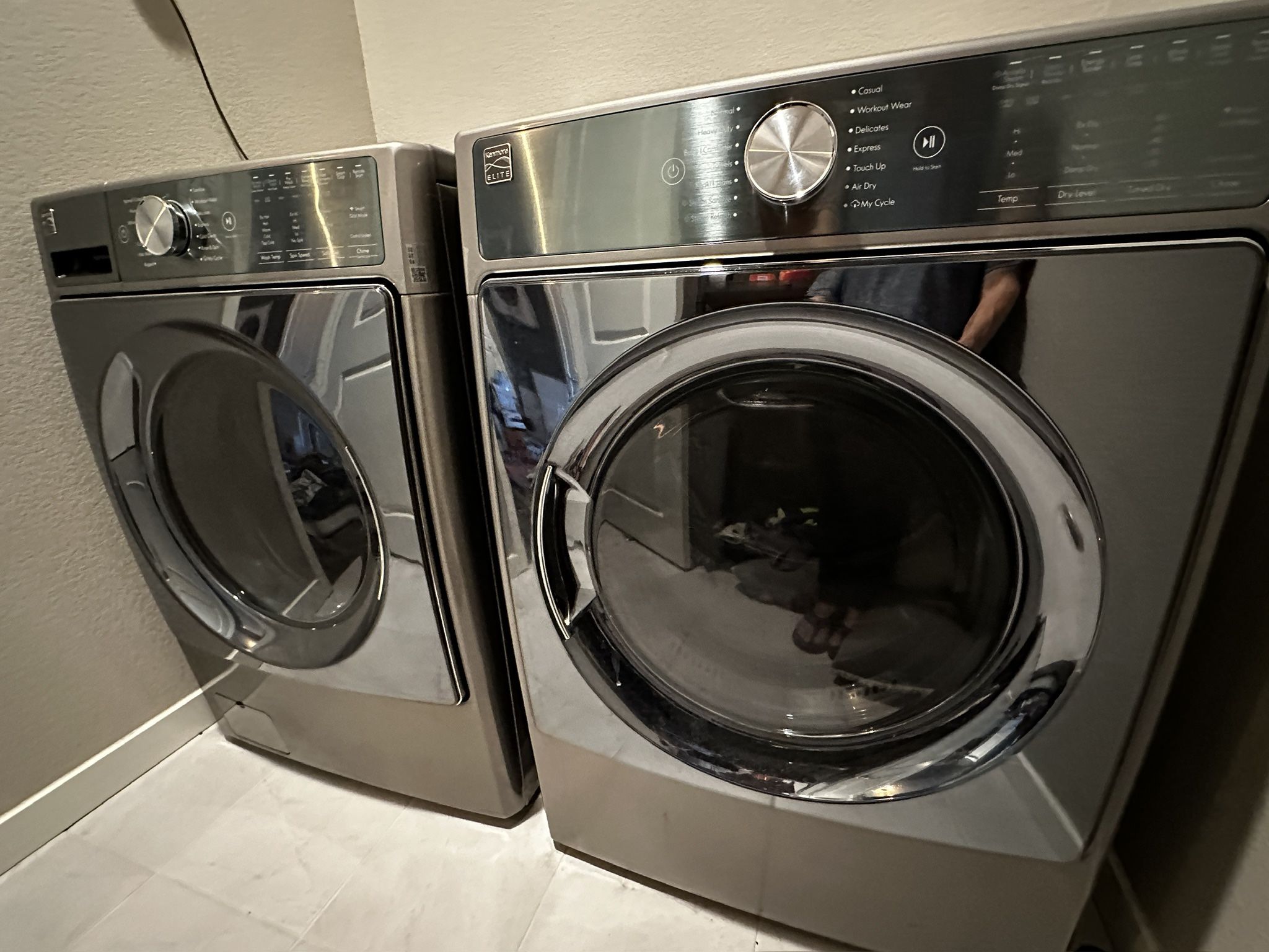 2 YO WASHER/DRYER