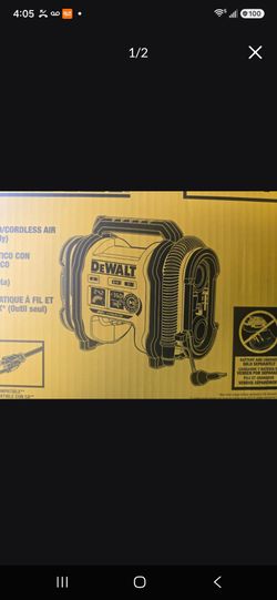 Dewalt air pump