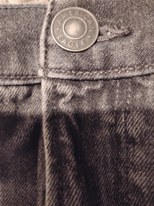 AMERICAN EAGLE Black Pants Size -16L