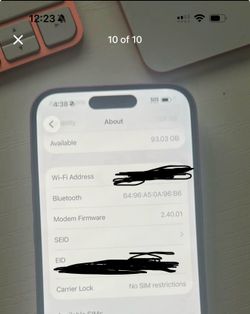 Apple iPhone with 128GB Storage