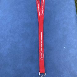 2 Red Coastal Keychains