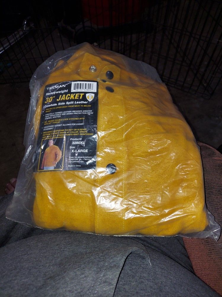 30" Tillman Heavy Weight Welding Jacket Lg-xl Sizes Brand New In Package