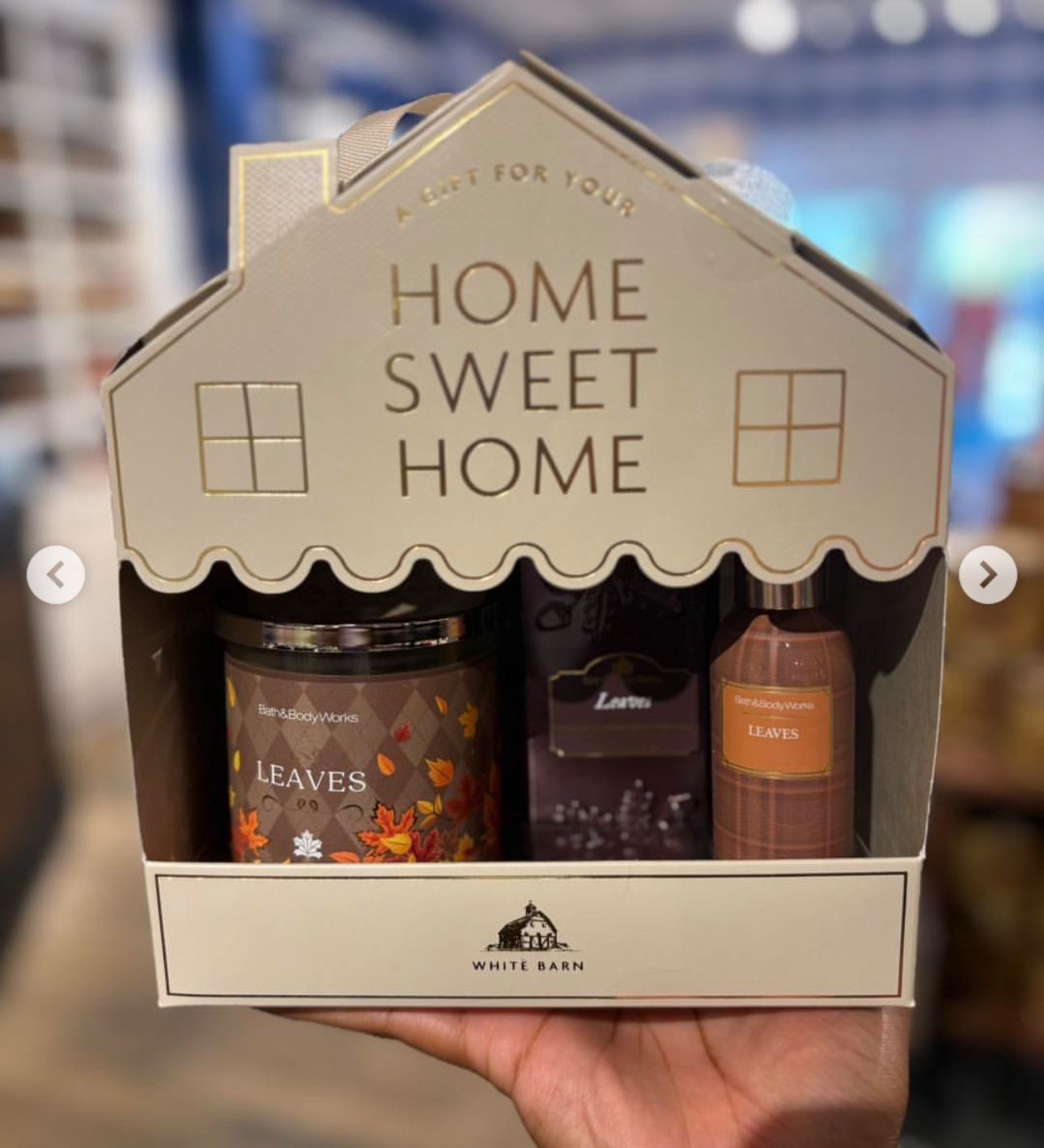 Bath and Body Works White Barn Gift Set Home Sweet Home