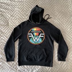 Weezer Hoodie Size M Black Excellent Condition