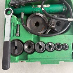 GreenLee Knockout Hydraulic Drill Kit