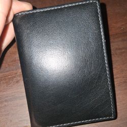 Coach bi fold leather ID card Holder wallet