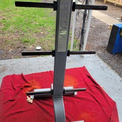 PRECOR PLATE TREE  HEAVY  6 HORNS FOR OLYMPIC PLATES 
11525 S HALSTED DUNKIN DONUTS/7111.S WESTERN WALGREENS 
65 CASH ONLY AS IS 