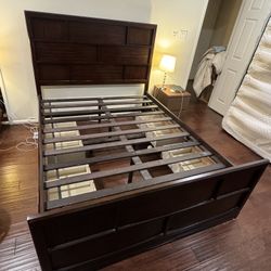 Queen Bed Frame and Dresser