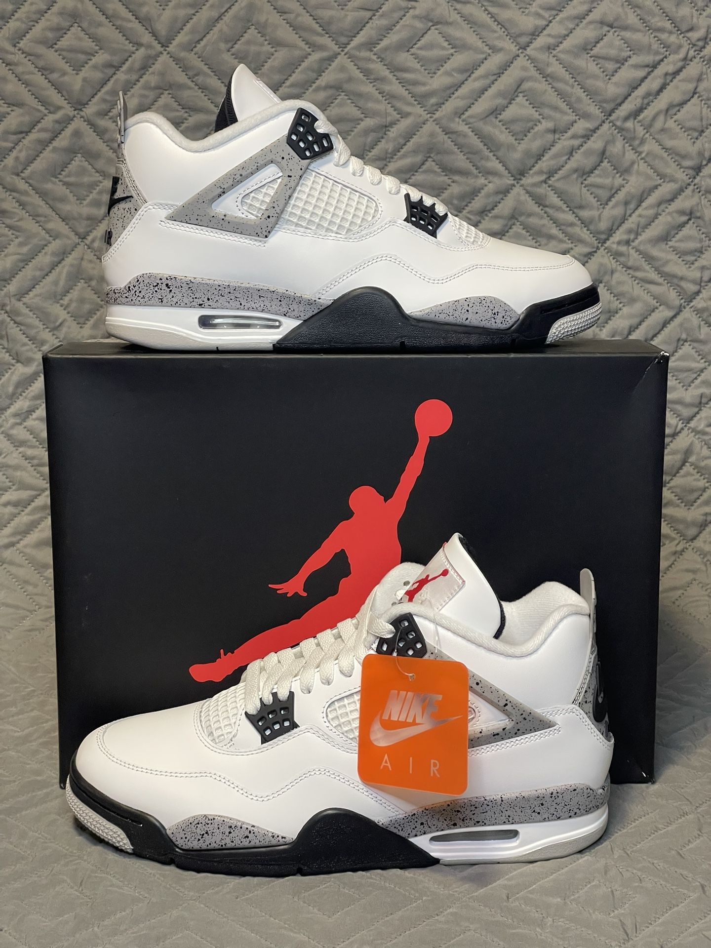 Air Jordan 4 Retro OG ‘White Cement’ 2025 (Men Size 11)