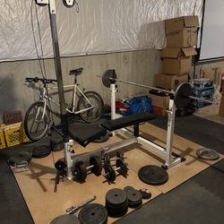 Extensive Home Gym Weight Training Equipment For Sale