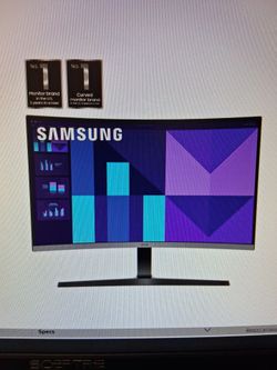 SAMSUNG MONITOR NEW IN BOX MODEL SAMSUNG 27IN CURVED FHD 100HZ GAMING MONITOR