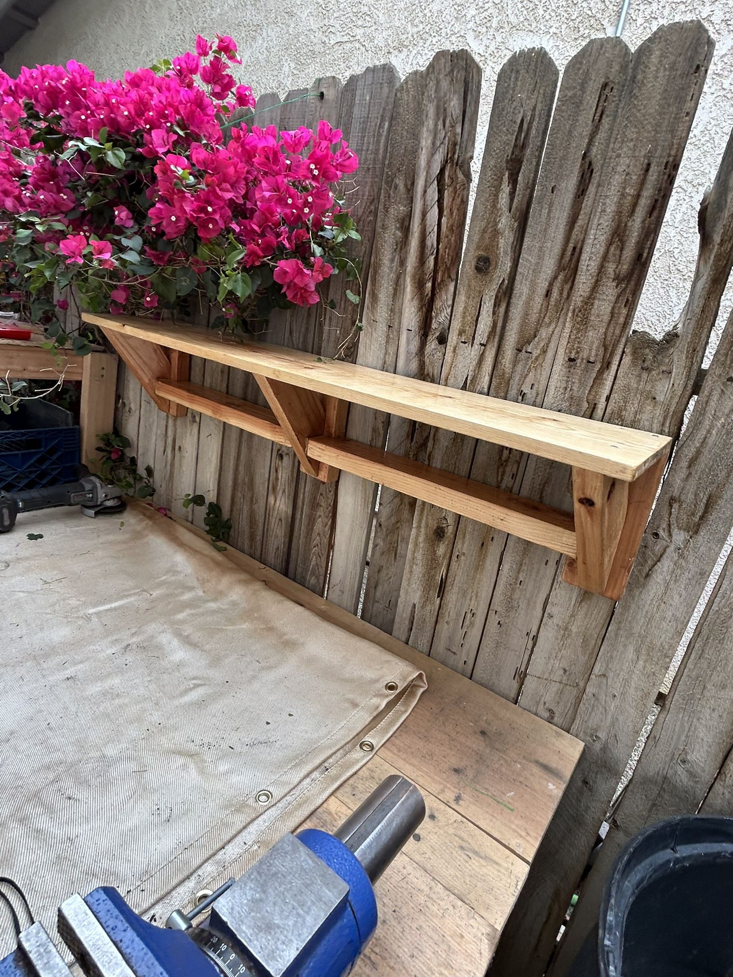 Classic American Wooden Shelf