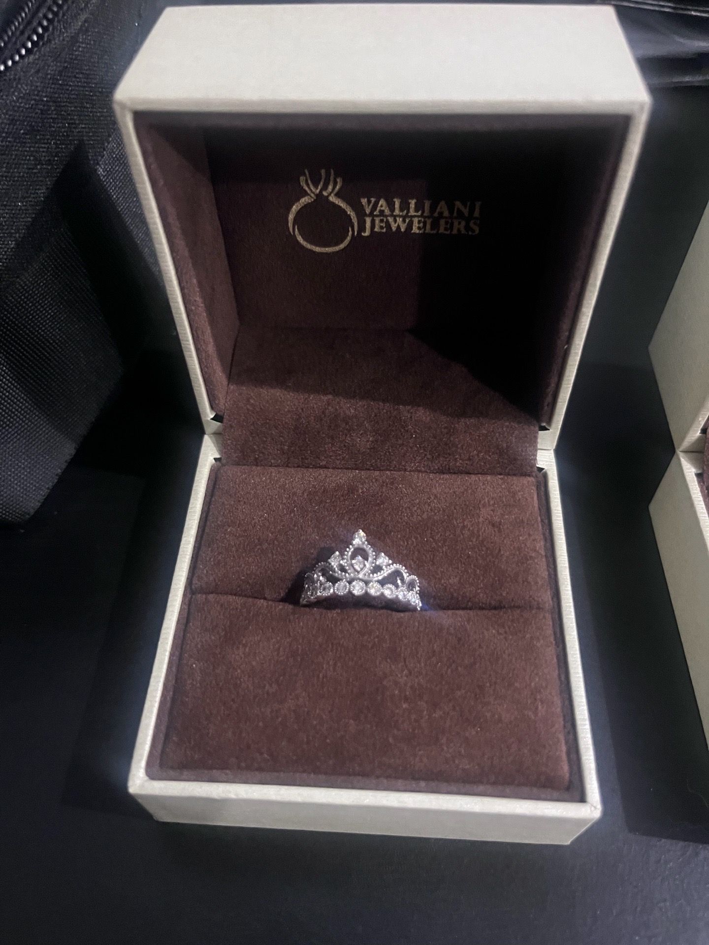 14k ring & 10k white gold ring