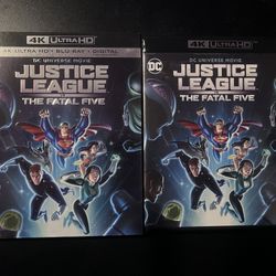 Justice League Vs The Fatal Five 4K UHD