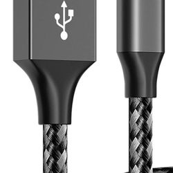 iPhone Charger 6 ft MFi Certified Lightning Cable Nylon Braided Cable iPhone Charger Fast Charge
