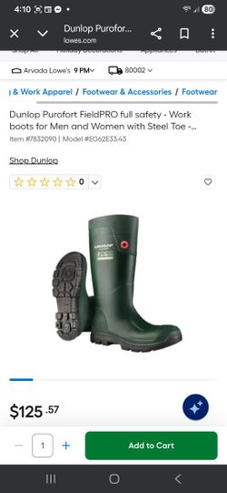 Dunlop Purofort FieldPro Rubber Boots All Sizes 5-13