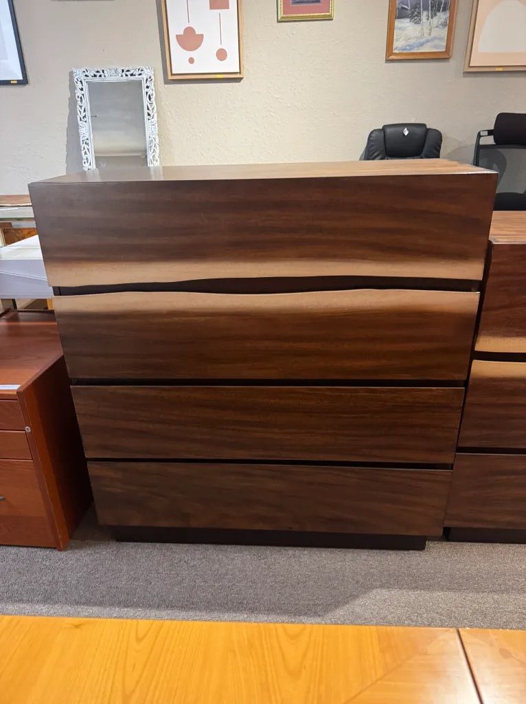 Live Edge Style Chest Dresser