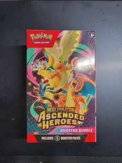 Pokemon Trading Card Game: Ascended Heroes Booster Bundle