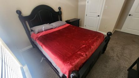 Queen bed frame