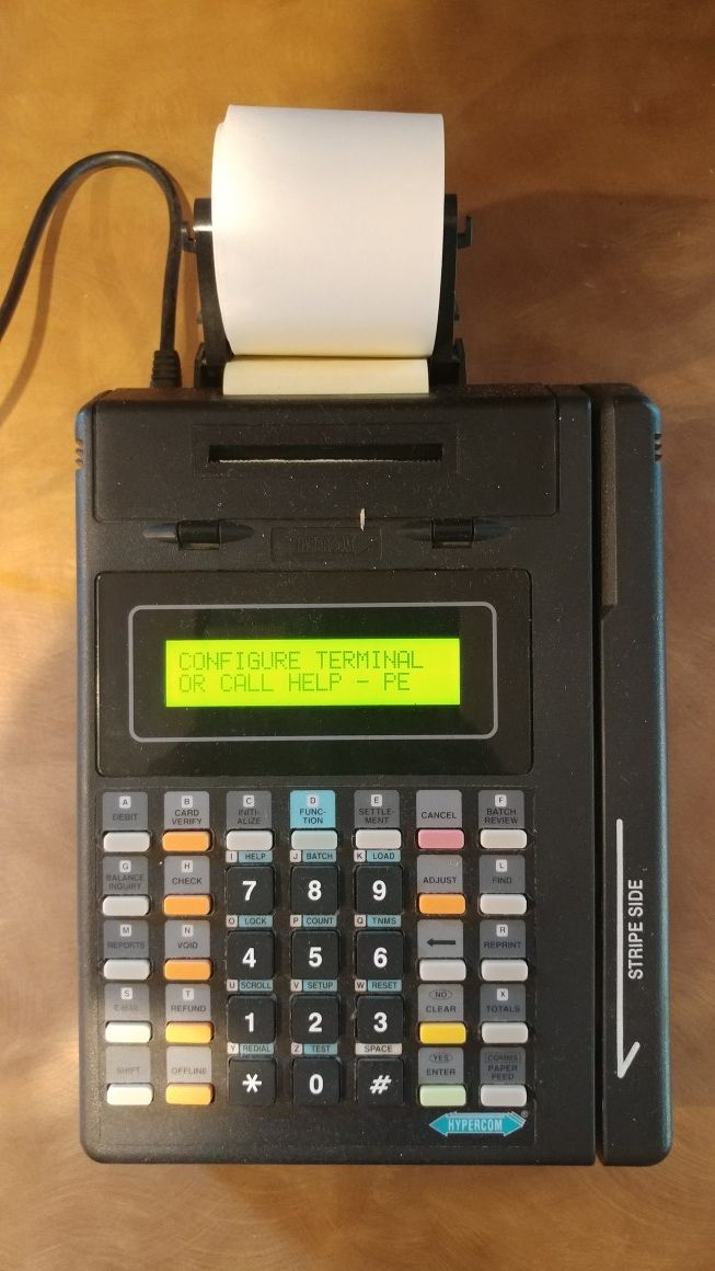 Hypercom T7P POS Credit Card Terminal