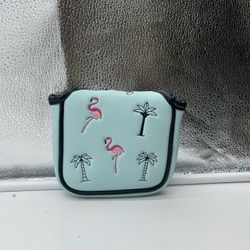 Flamingo Mallet Putter Headcover