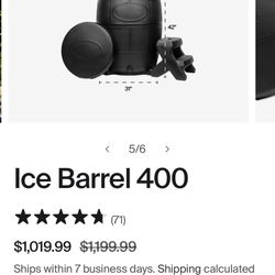 Ice Barrel 400 - Ice Bath