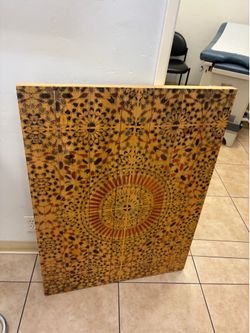 Bohemian theme wall decor