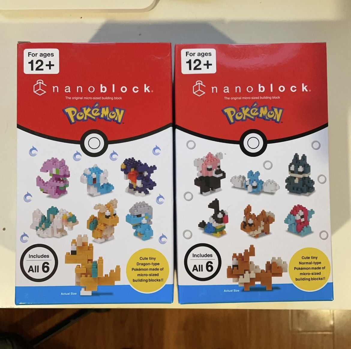 Sealed Pokemon Nanoblocks