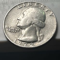 1972 Quarter / 1972 D Filled 