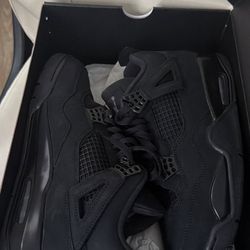 Air Jordan 4 Black Cat Sz 5y
