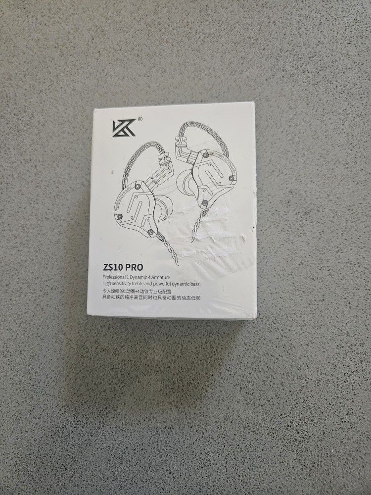 Linsoul KZ ZS10 Pro 4BA+1DD 5 Driver In-Ear Monitor