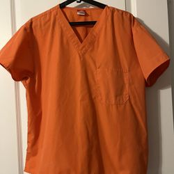 Scrub top it’s either a large or an extra large