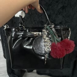 Madden NYC Bags Red And Black With Strap 
