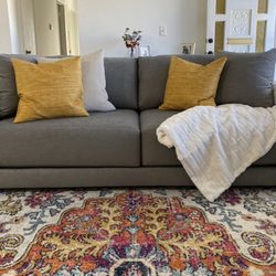 Crate & Barrel Gather Sofa and Swivel chair