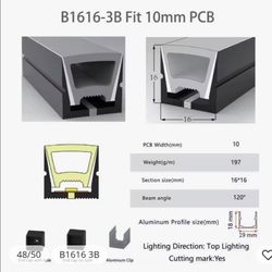 LED silicone channel 18-20m