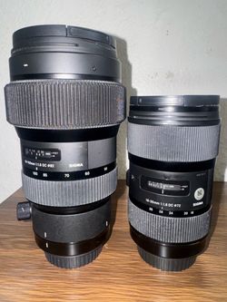 Sigma Art 18-35 & 50-100mm