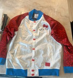 Hello Kitty Satin Bomber Jacket