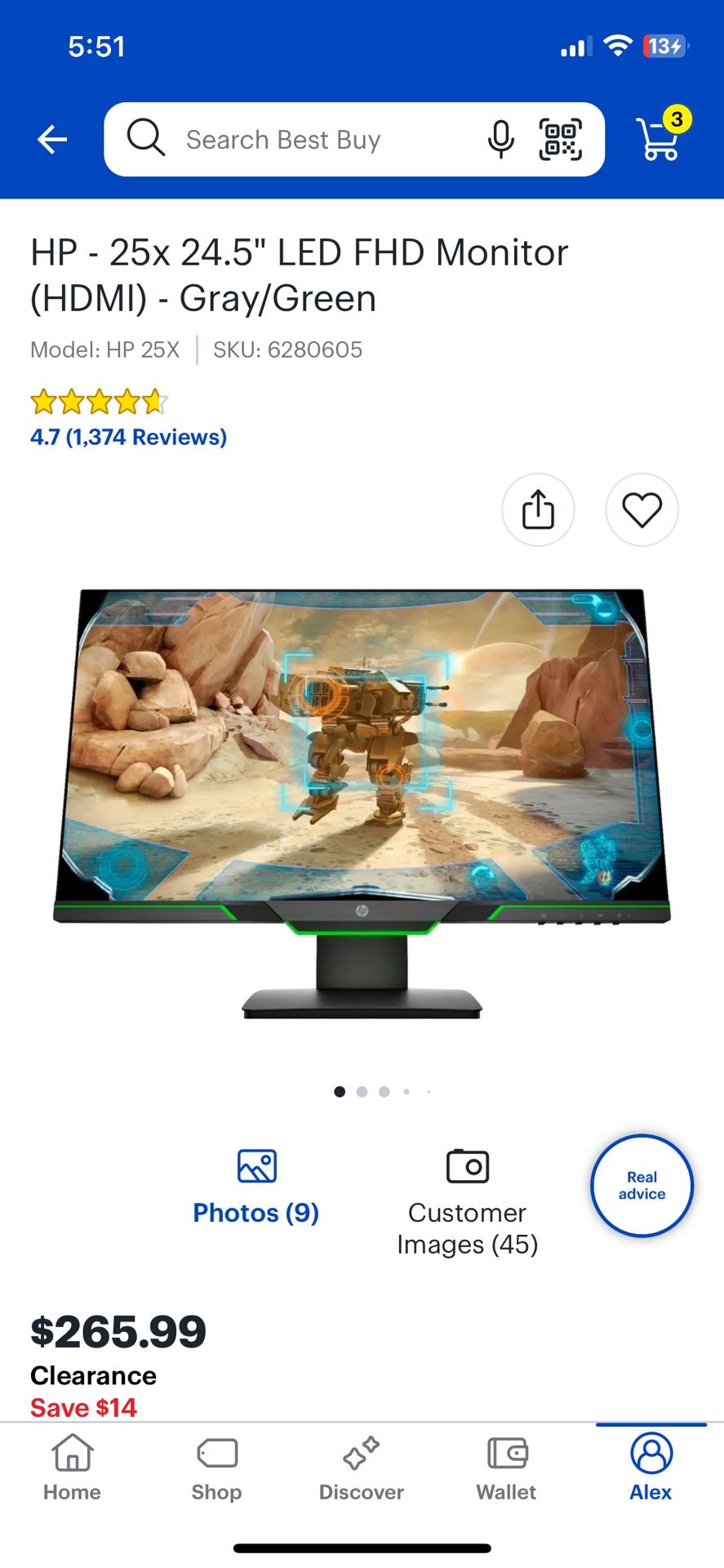 hp led monitor