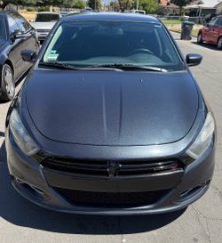 2013 Dodge dart dark gray four-door