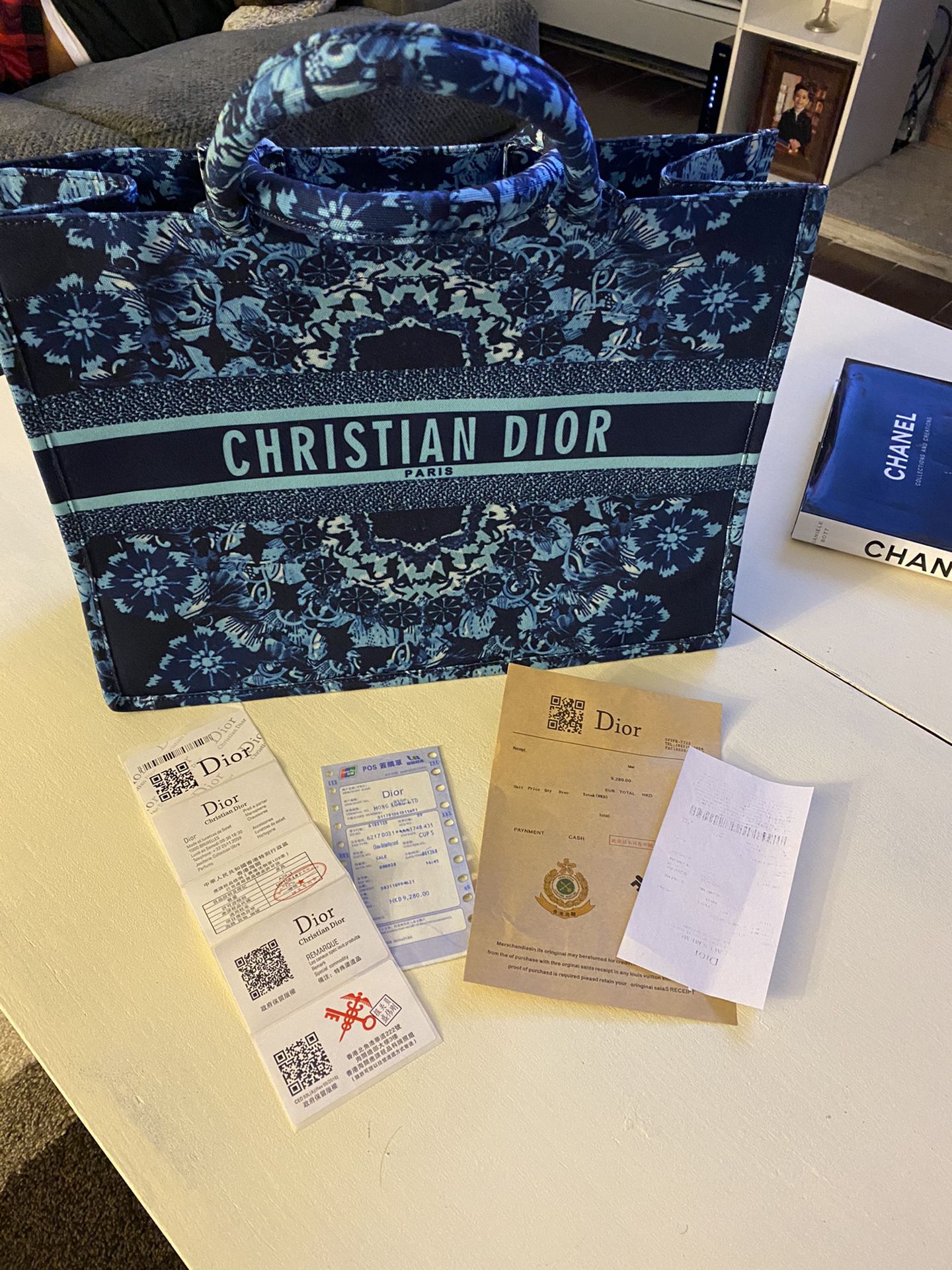 Christian Dior tote bag