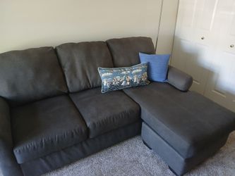 Ashley Sofa with convertible lounge chair